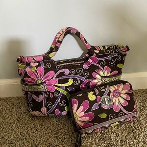 Hand bag and matching wallet